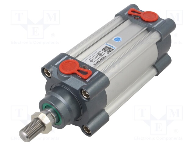 Profile cylinder; Piston diam: 20mm; Piston stroke: 50mm; 1÷10bar