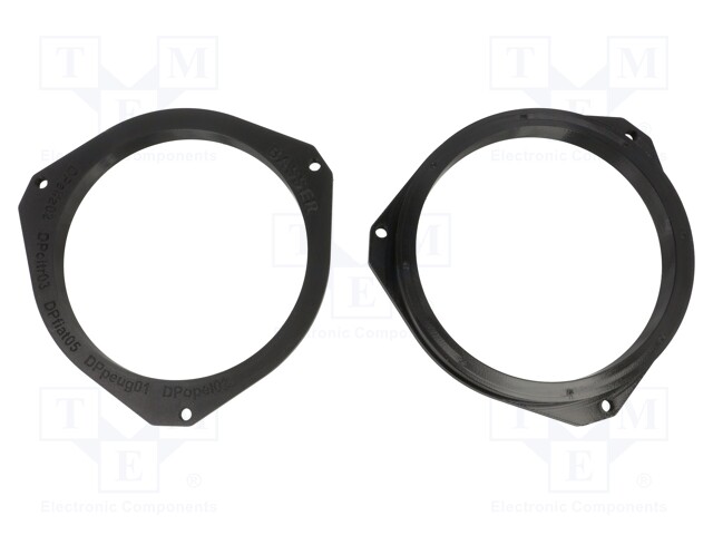 Spacer ring; 165mm; Peugeot; Peugeot Boxer; 2pcs; PETG