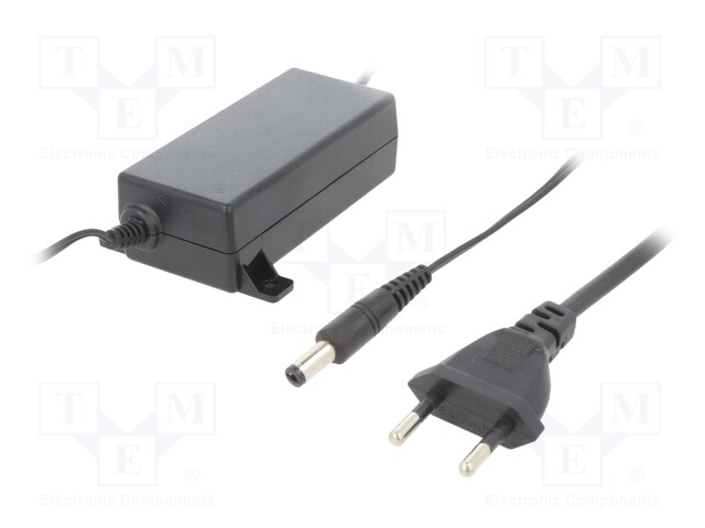 Power supply: switched-mode; 12VDC; 3A; Out: 5,5/2,1; 36W; 0÷40°C