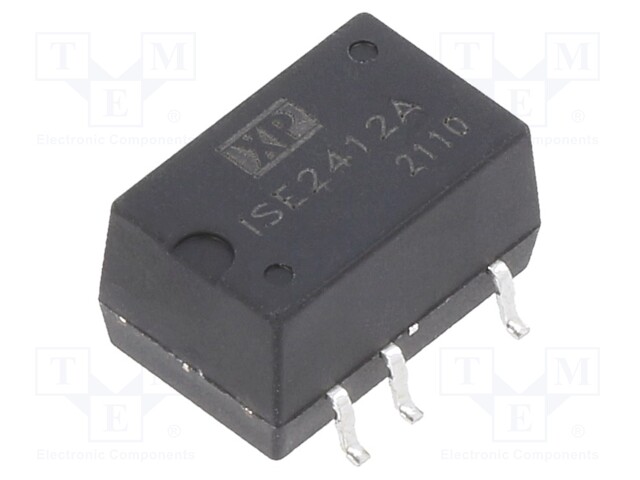 Isolated Board Mount DC/DC Converter, 1.5kV Isolation, ITE, 1 Output, 1 W, 12 V, 84 mA