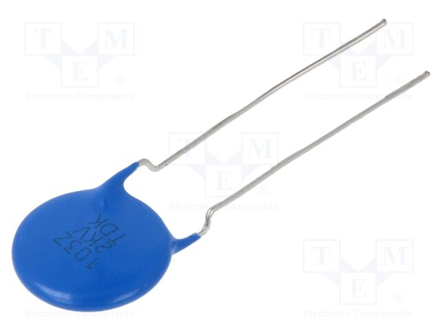 Ceramic Disc Capacitor, 0.01 µF, 2 kV, CK45 Series, +80%, -20%, E, 7.5 mm