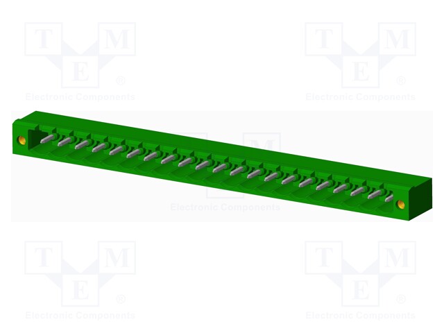 Connector: pluggable terminal block; socket; male; angled 90°