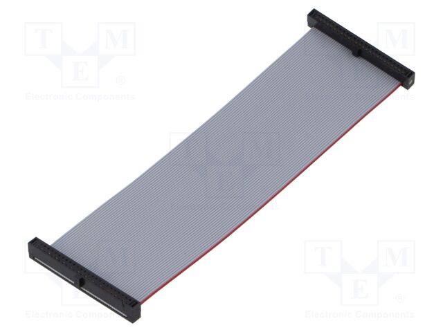 Ribbon cable with IDC connectors; Tape ph: 0.64mm; 114.3mm