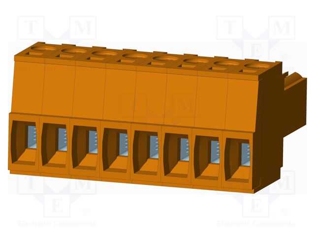 Connector: pluggable terminal block; plug; female; straight; 10A