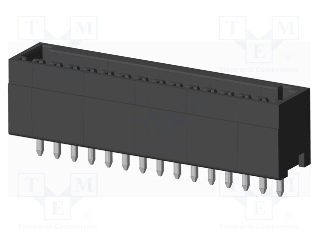 Connector: pluggable terminal block; socket; male; on PCBs