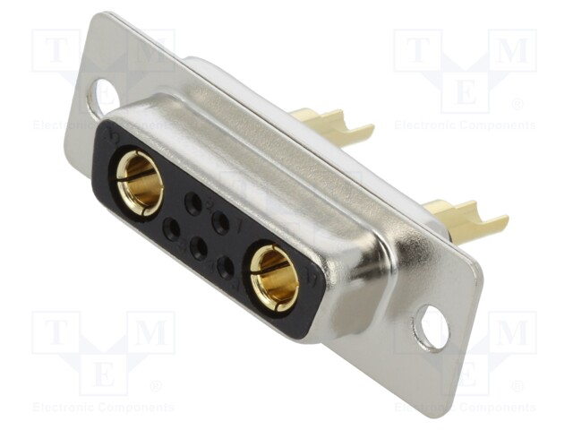 Special D-Sub; PIN: 7(2+5); plug; female; for cable; soldering