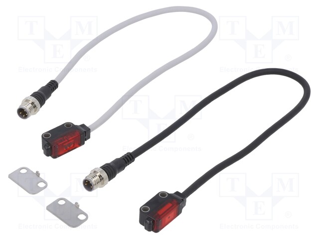 Sensor: laser; Range: 0÷3m; PNP; DARK-ON,LIGHT-ON; Usup: 12÷24VDC