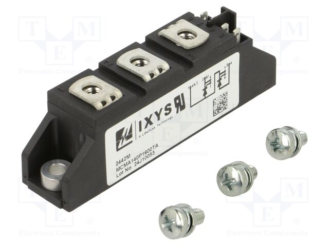 Module: thyristor; double series; 1.6kV; 140A; TO240AA; screw