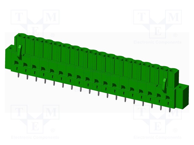 Connector: pluggable terminal block; socket; female; straight
