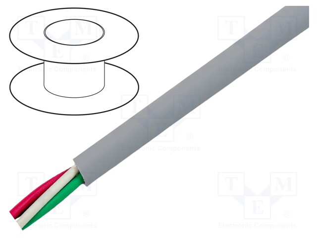 Wire; stranded; Cu; EcoCable® Mini,EcoGen™,UL AWM 21460; 4x28AWG