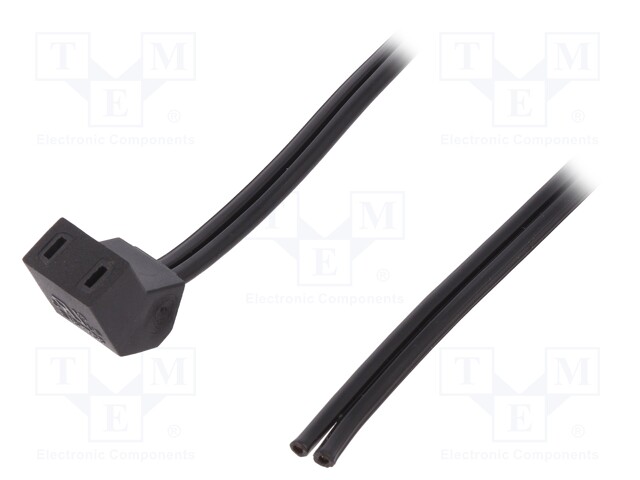 Wire: for fan supplying; Plug: angled 45°; 0.3m