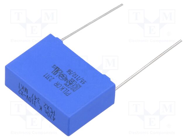 Capacitor: polyester; 470nF; 22.5mm; ±10%; -55÷110°C; THT; 310V