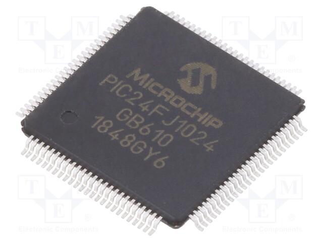 PIC microcontroller; Memory: 1024kB; SRAM: 32768B; 2÷3.6VDC; SMD