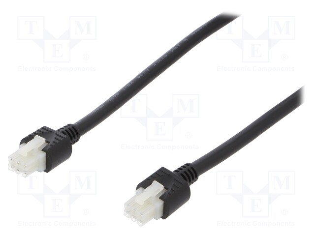Cable: Mini-Fit Jr.- Mini-Fit Jr; female; Mini-Fit Jr; 4.2mm