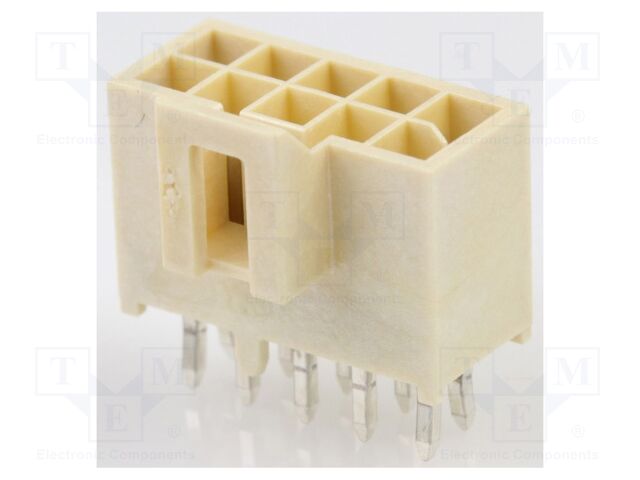 Connector: wire-board; -40÷105°C; vertical; PIN: 10; THT; male; 250V