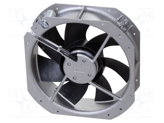 Fan: AC; axial; 230VAC; 280x280x80mm; 1695m3/h; 70dBA; ball bearing