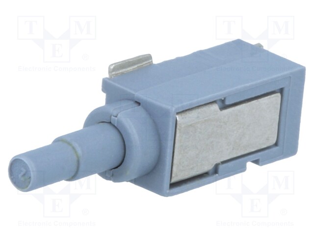 Switch: push-button; Pos: 2; SPST; 0.5A/60VAC; 0.5A/60VDC; 5N; round