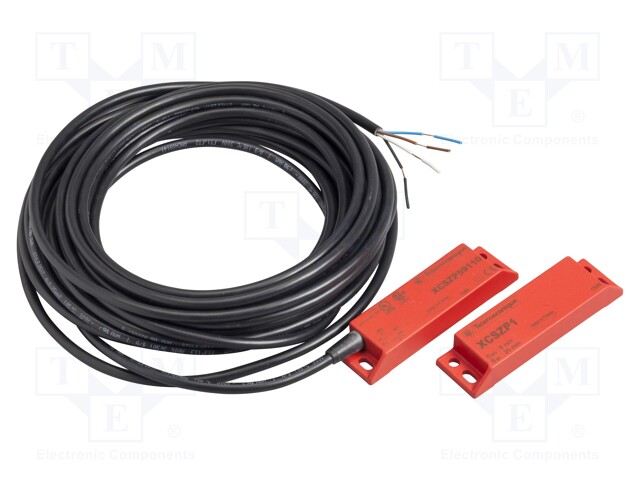Safety switch: magnetic; XCSDM Standard; NC x2 + NO; IP67; 100mA