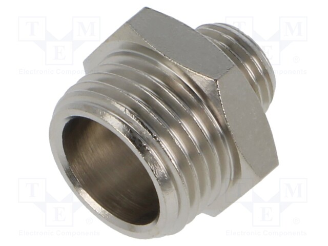Nipple; reductive; Input thread: G 1/4"; Output thread: G 1/2"