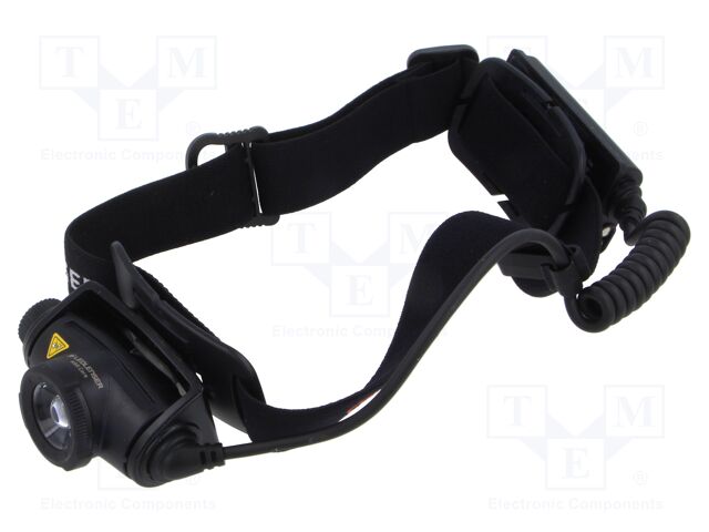 Torch: LED headtorch; waterproof; No.of diodes: 1; 50h; 500lm; IP67