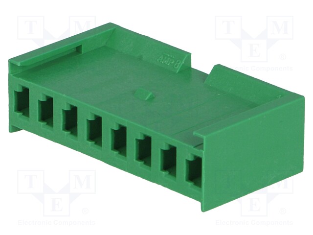Plug; wire-board; female; AMPMODU MOD I; 3.96mm; PIN: 8; for cable