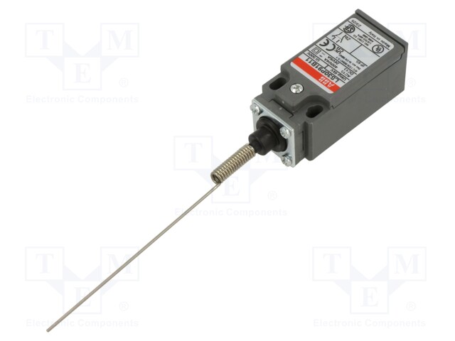 Limit switch; NO + NC; 10A; max.400VAC; max.250VDC; PG13,5; IP65