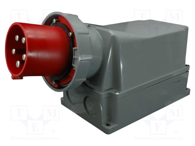 Connector: AC supply 3-phase; socket; male; 125A; 400VAC; IP67