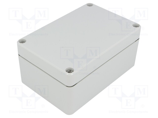 Enclosure: multipurpose; X: 80mm; Y: 120mm; Z: 55mm; EURONORD; grey