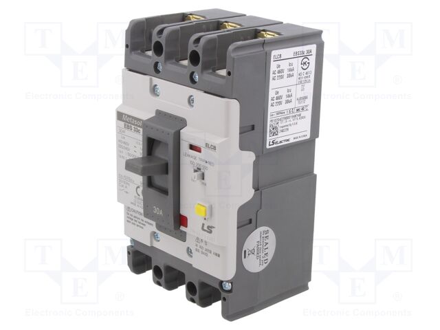 Circuit breaker; 30A; Charact: C