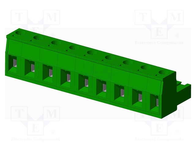 Connector: pluggable terminal block; plug; female; straight; 12A