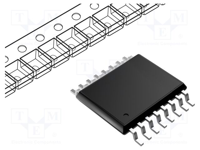 IC: analog switch; SPDT; Ch: 4; TSSOP16; 1.8÷3.6VDC