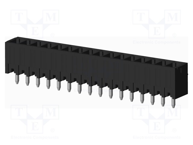 Connector: pluggable terminal block; socket; male; on PCBs