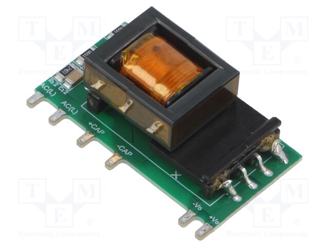 Converter: DC/DC; 10W; Uin: 85÷528VAC,100÷745VDC; Uout: 5VDC; OUT: 1