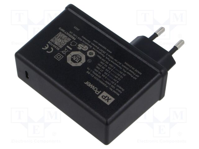 Power supply: switching; mains,plug-in; 5VDC,; 3.25A; 65W; PGW65