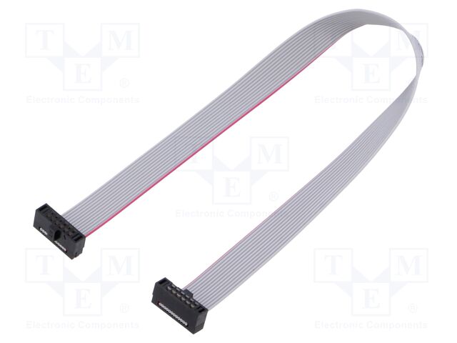 Ribbon cable with IDC connectors; Tape ph: 0.64mm; 190.5mm