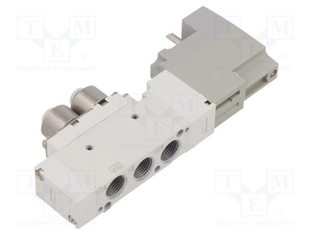 Electromagnetic valve; 5/2 monostable; 4mm; Pressure: 1.5÷7bar