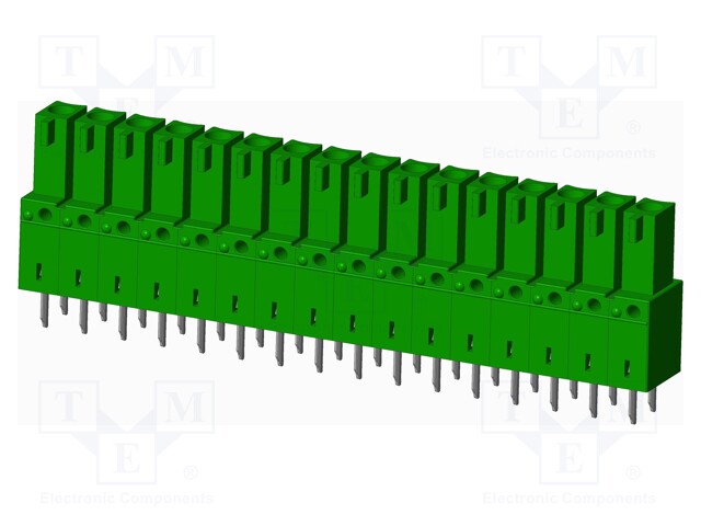 Connector: pluggable terminal block; socket; female; straight