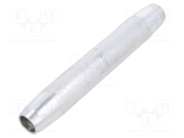 Tip: butt splice; non-insulated,reductive; aluminum; crimped