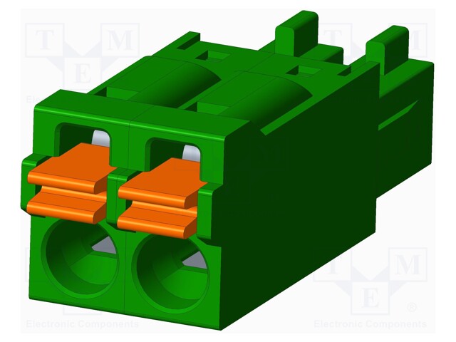 Connector: pluggable terminal block; plug; female; straight; 5.5A