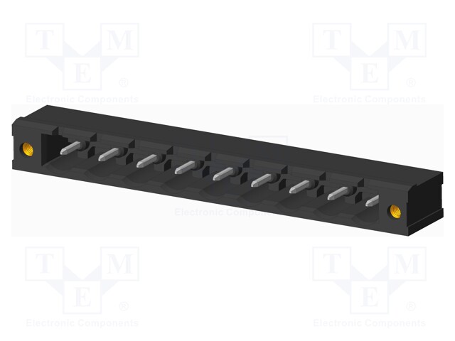 Connector: pluggable terminal block; socket; male; on PCBs
