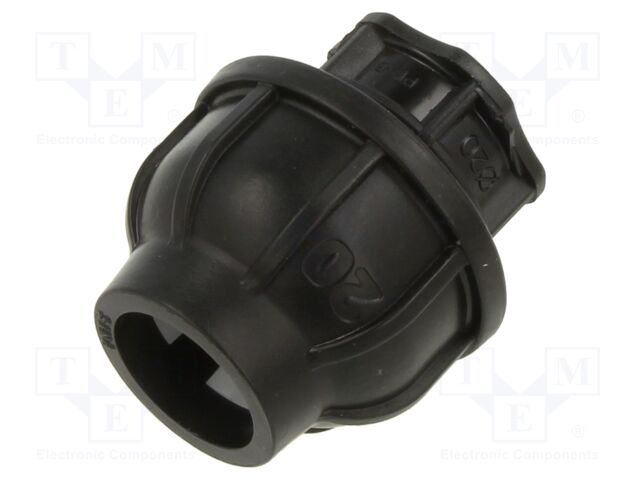 Splice terminal: clamping; 20mm; for PE pipes; Plast; 16bar