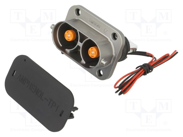 Connector: DC supply; female; screw; Mech.durability: 100cycles