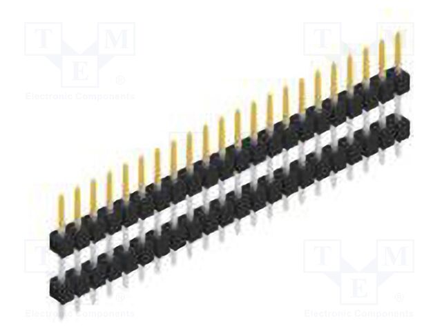 Connector: pin strips; pin header; male; PIN: 22; 2.54mm; THT; 1x22