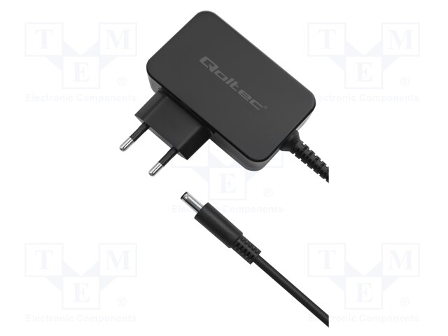 Power supply: switched-mode; plug; 19.5VDC; 2.31A; 45W