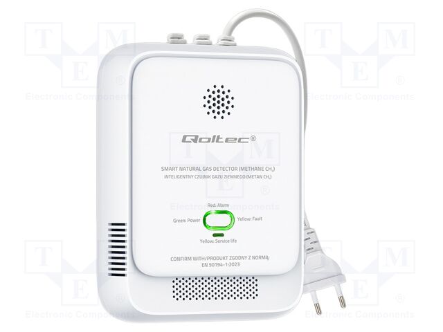 Meter: gas detector; Equipment: user's manual,screws; -10÷40°C