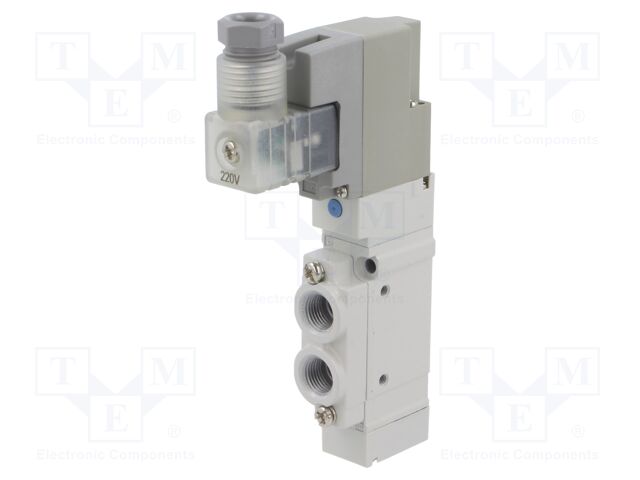 Electromagnetic valve; 5/2 monostable; G 1/8"; Temp: -10÷50°C