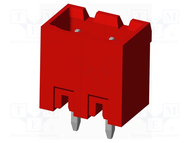 Connector: pluggable terminal block; socket; male; on PCBs