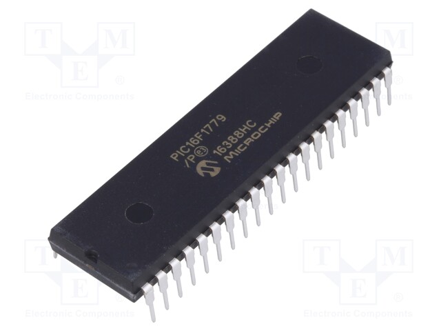 PIC microcontroller; Memory: 28kB; SRAM: 2048B; 2.3÷5.5VDC; THT