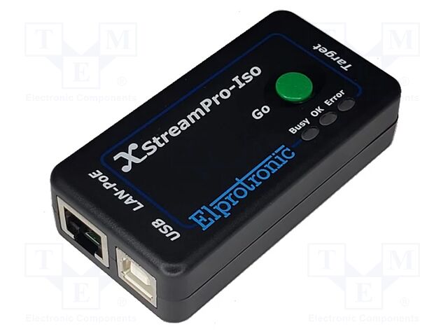 Programmer: microcontrollers; RJ45 Ethernet,USB; 20MHz; 1Mbps