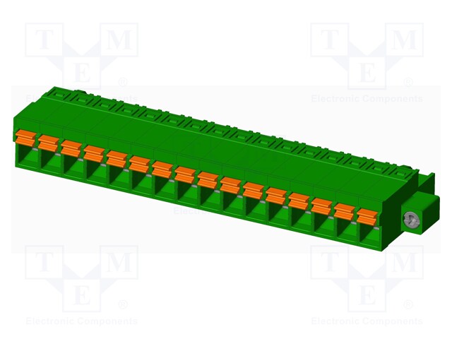 Connector: pluggable terminal block; plug; female; straight; 12A